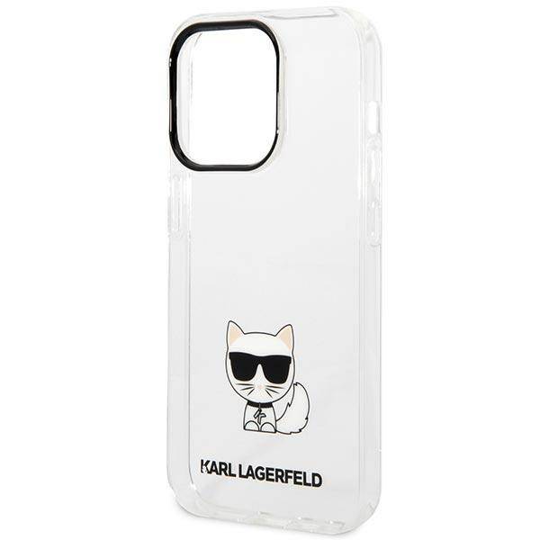 Etui KARL LAGERFELD Apple iPhone 14 Pro Max Choupette Body Bezbarwny Hardcase