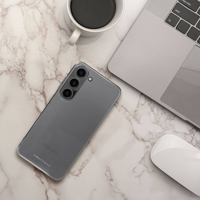 ROAR futerał PURE SIMPLE FIT do SAMSUNG S24 Ultra Transparentny