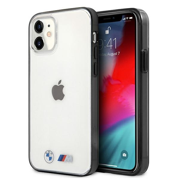 Etui BMW Apple iPhone 12 Mini Sandblast Bezbarwny Hardcase