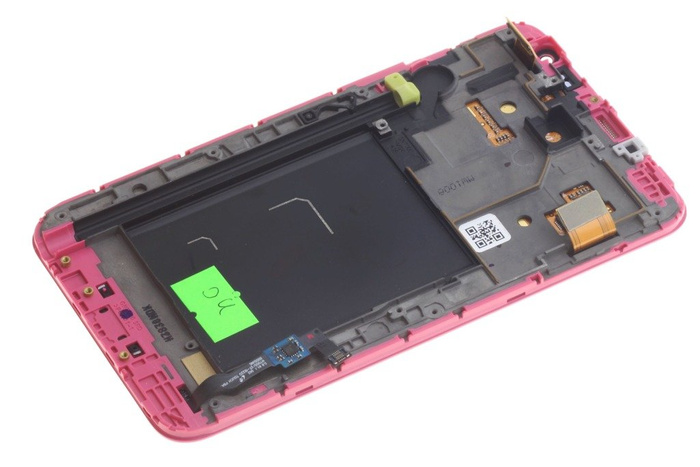 WYŚWIETLACZ SAMSUNG Galaxy Note N7000 RÓŻOWY Grade A LCD Dotyk Oryginalny