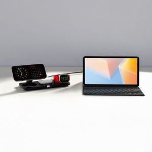 Ładowarka indukcyjna Forcell F-Energy 3w1 MagNetix USB C Qi2 20,5W zgodna z MagSafe czarna 0INT