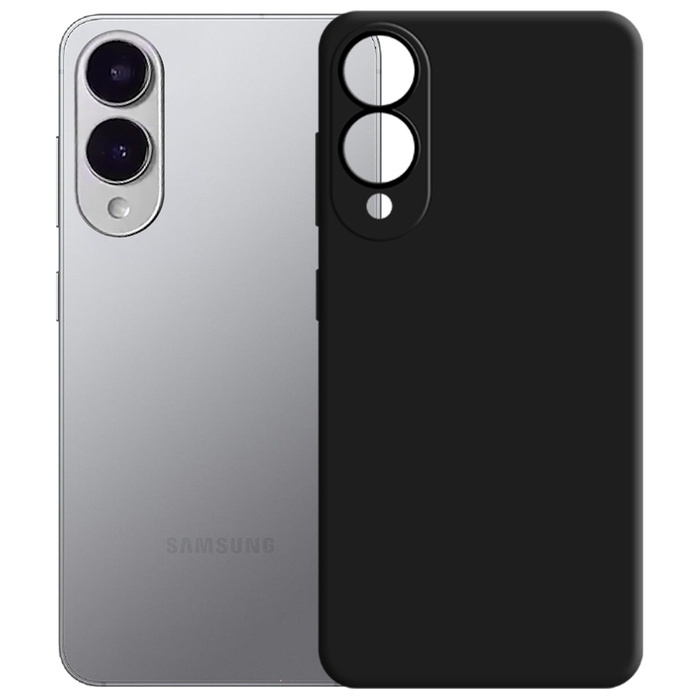 Etui 3MK Silicone Case do Samsung Galaxy S25 Edge czarny