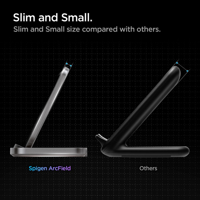 Ładowarka Bezprzewodowa Spigen Pf2102 Arcfield Wireless Charger 15w Black