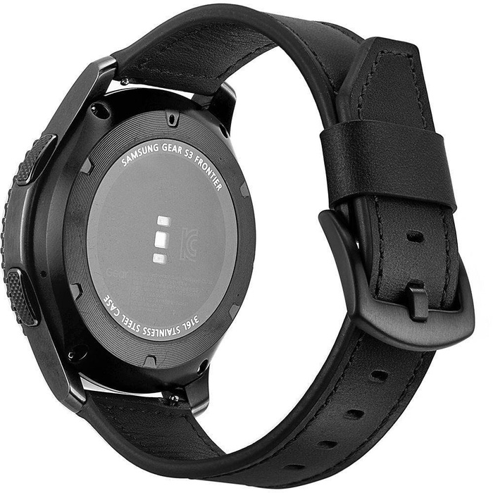 Pasek TECH-PROTECT Samsung Galaxy Watch 46mm Herms Black Czarny 