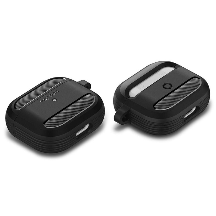 Spigen Apple Airpods 3 2021 Rugged Armor Etui Matte Black