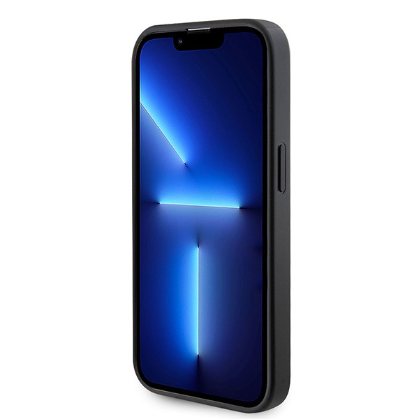 Etui Guess GUHMP15LPSAHMCK iPhone 15 Pro 6.1" czarny/black hardcase Saffiano MagSafe Case