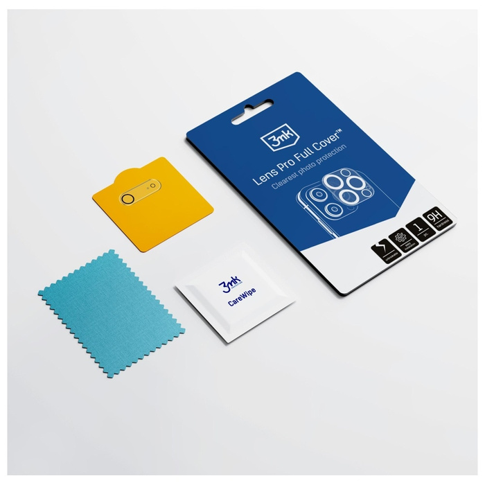 Ochrona na obiektyw aparatu 3MK iPhone 17 Air Lens Pro FullCover