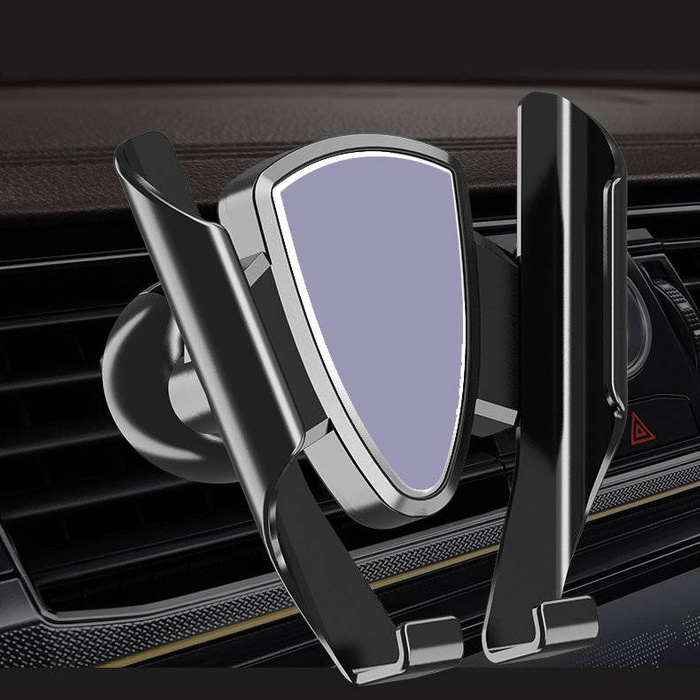 Uniwersalny grawitacyjny uchwyt samochodowy ciemnoszary (YC05)