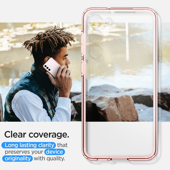 Etui Spigen Ultra Hybrid Galaxy S23 Rose Crystal