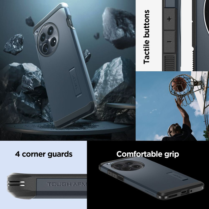 Etui Spigen Tough Armor Oneplus 12 Metal Slate
