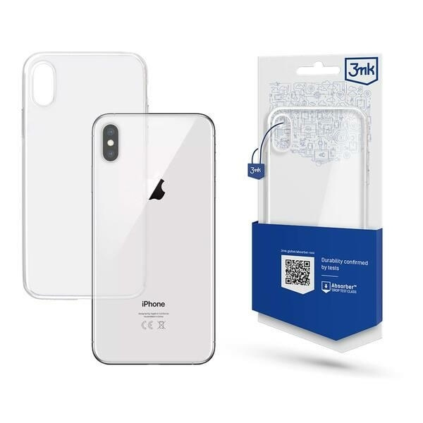 Etui 3MK Apple iPhone XS Max Clear Bezbarwny Case