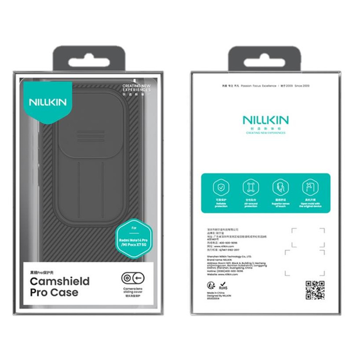 NILLKIN CAMSHIELD PRO XIAOMI REDMI NOTE 14 PRO, DARK GREEN / ZIELONY