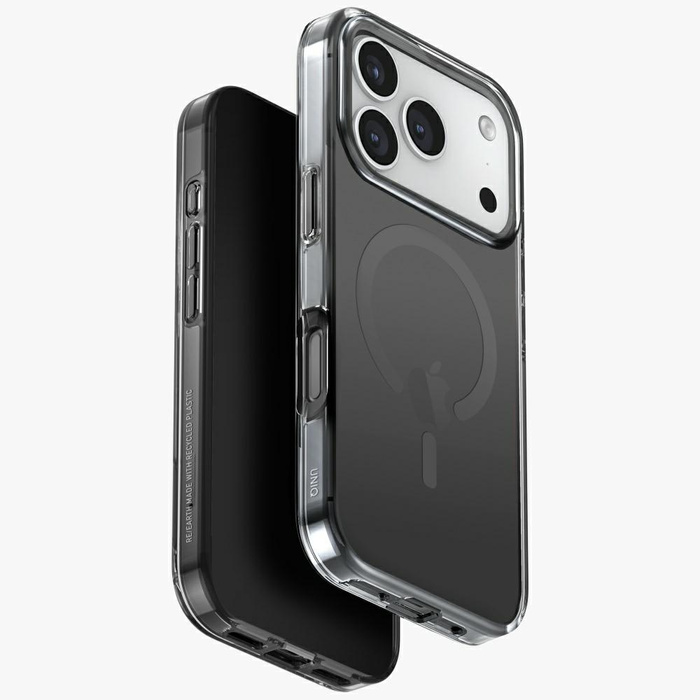 Etui UNIQ Clario do iPhone 17 Pro        Magclick Charging czarny