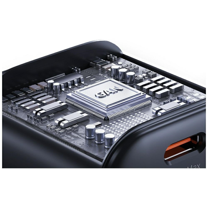 Ładowarka sieciowa USAMS JO Series CC262 30W USB-C + kabel USB-C/USB-C 1m biały