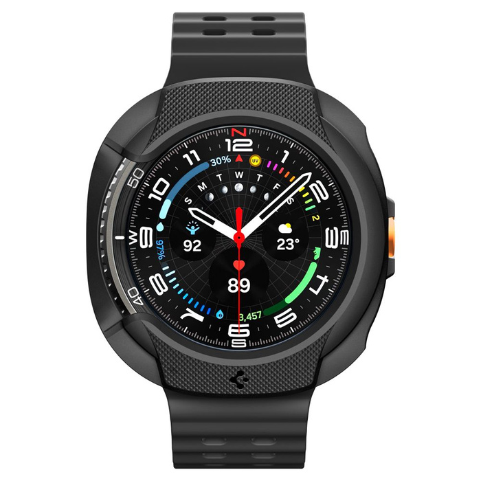 ETUI SPIGEN SAMSUNG GALAXY WATCH 8 CLASSIC 46 MM LIQUID AIR MATTE CZARNE