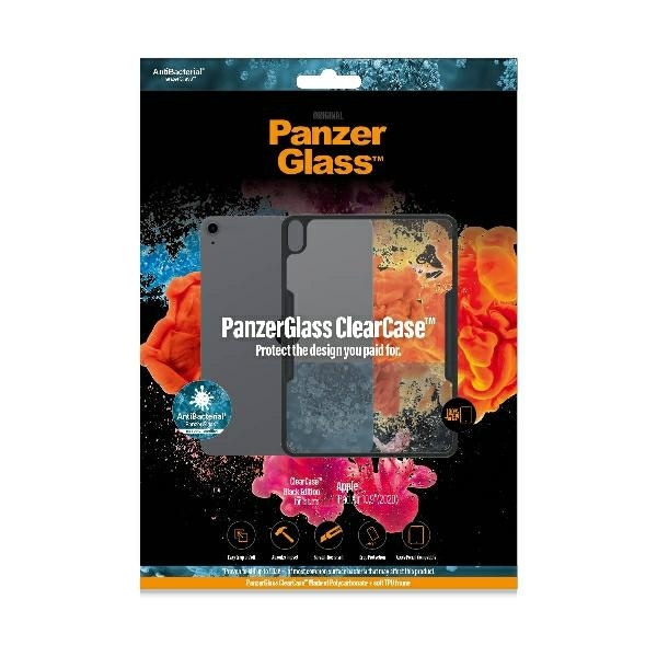 PanzerGlass ClearCase iPad 10.9" 2020 10.5" anttibacterial czarny/black
