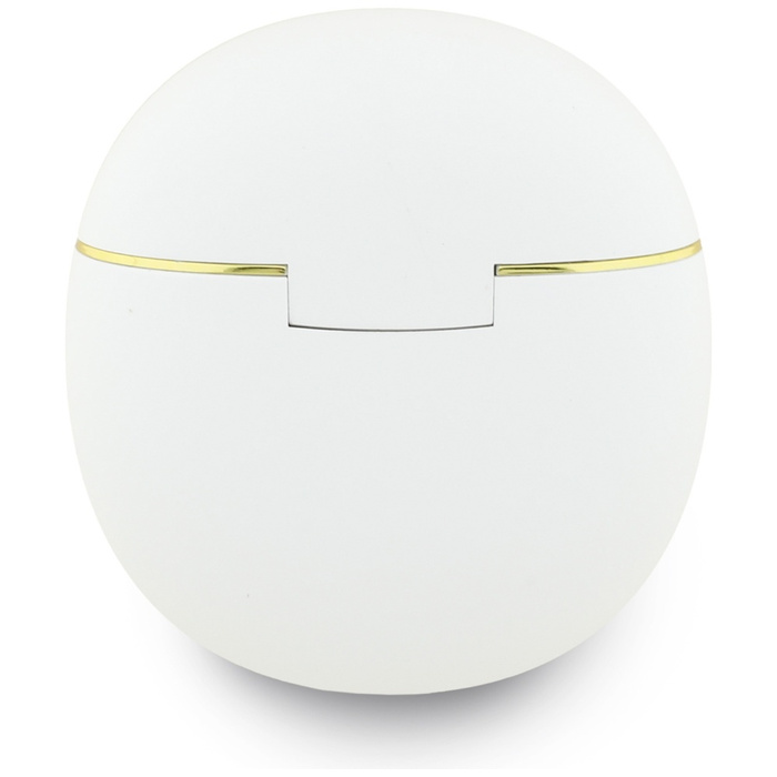 Słuchawki TWS Guess Gold Line Triangle   biały