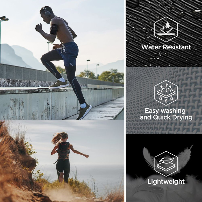 OPASKA NA RAMIĘ SPIGEN A702 DYNAMIC SHIELD ARMBAND BLACK