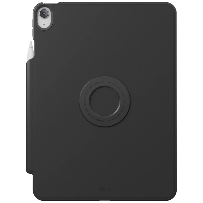 Etui UNIQ Rovus Snapmount Magnetic 360   Rotating Detachable do iPad Air 11" (M2/M3) / iPad Air 10.9" (2022/2020) czarny