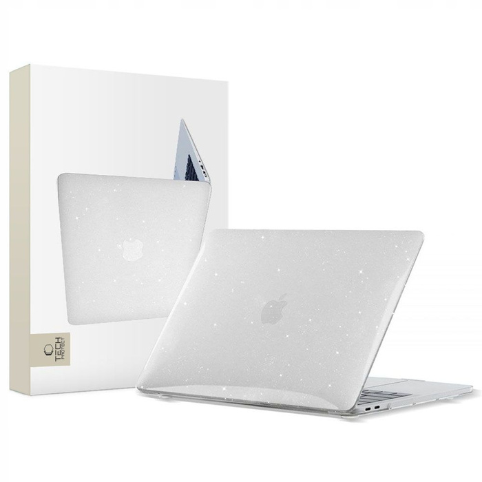 Etui TECH-PROTECT Apple MacBook Air 13 2018 - 2020 SmartShell Glitter Bezbarwny Case