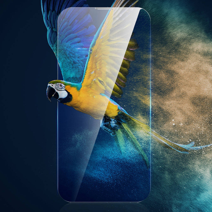 Baseus szkło hartowane do iPhone 14 / 13 Pro / 13 na cały ekran z osłoną na głośnik 0.4mm + zestaw montażowy