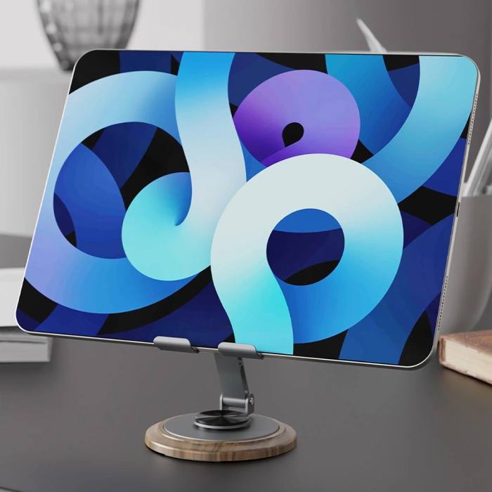 Podstawka do telefonu Dudao F17M 360° metalowa - szara