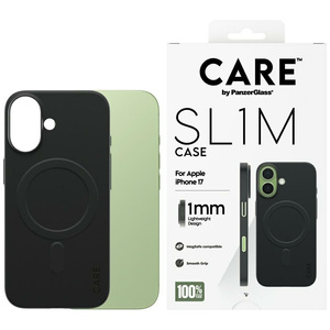 Etui CARE by PanzerGlass SL1M MagSafe do iPhone 17 czarny