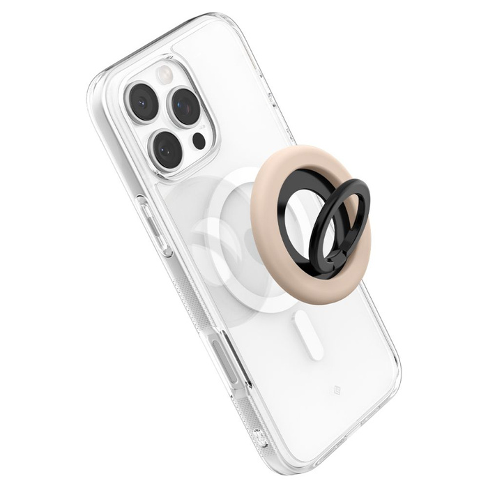 UCHWYT NA PALEC SPIGEN NANO POP MAGSAFE PHONE RING COCONUT BEIGE