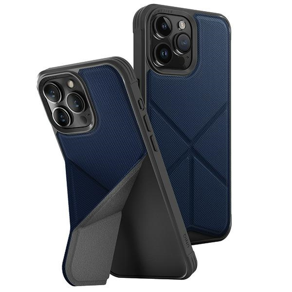 Etui UNIQ etui Transforma iPhone 15 Pro Max 6.7" Magclick Charging niebieski/electric blue Case