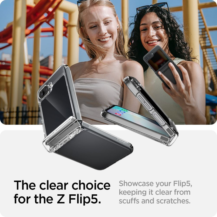 Etui Spigen Thin Fit ”pro” Galaxy Z Flip 5 Crystal Clear