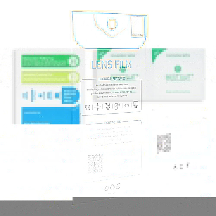 Szkło hybrydowe Bestsuit Flexible na tylny aparat do iPhone 13 mini