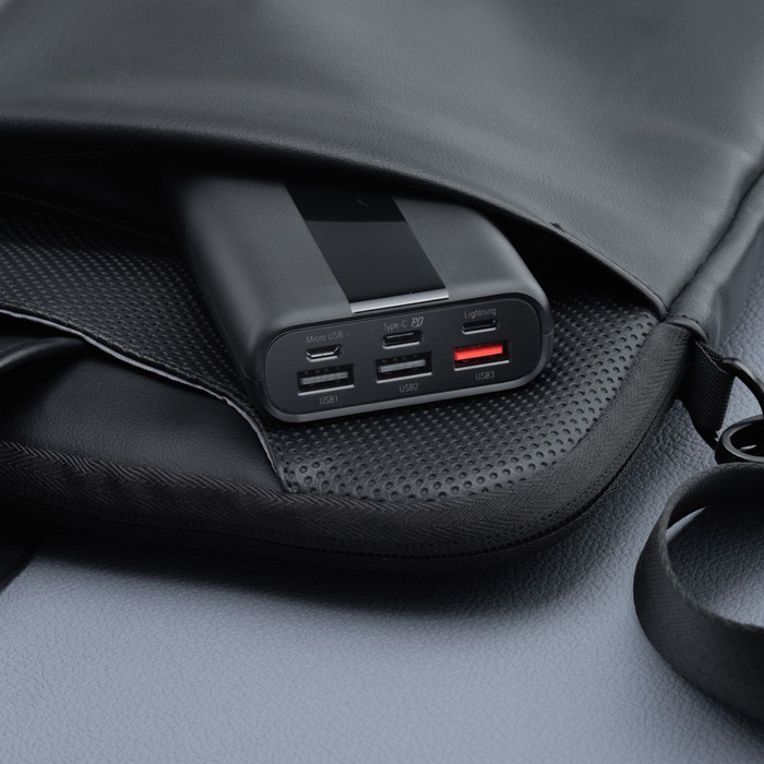 Powerbank Forcell F-Energy Energo P20K2 QC3.0 PD 3A 22,5W 20000 mAh czarny 0INT