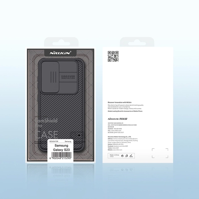 Etui CamShield Pro do Samsung S23+ Nillkin (czarne)