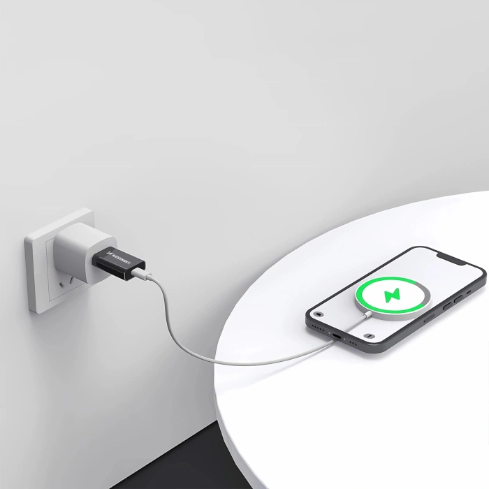 Adapter Wozinsky WAAC-01 USB-A - USB-C OTG - czarny