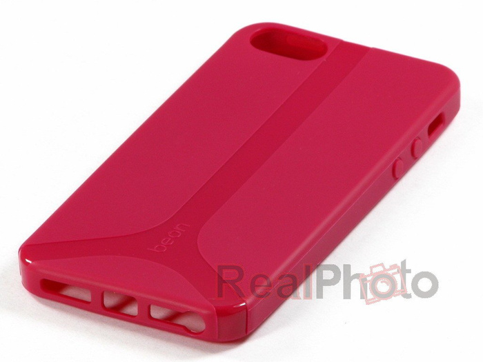 ETUI iPhone 5 5S SE BEON KEY Czerwony Wyprzed