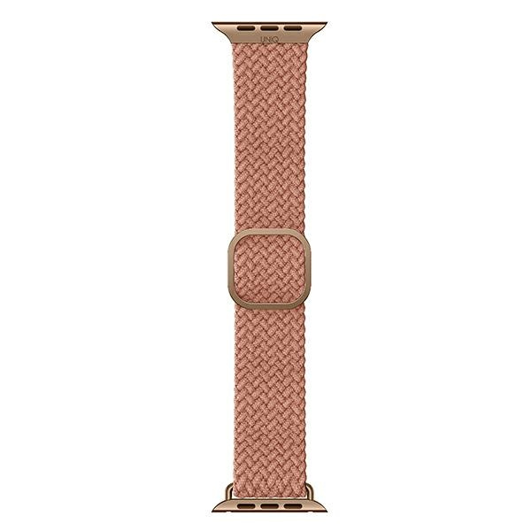 UNIQ pasek Aspen Apple Watch 44/42/45mm Braided różowy/grapefruit pink