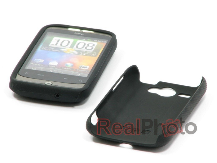 Etui CASE-MATE Tough Hybrid HTC Wildfire Hybryda Czarny