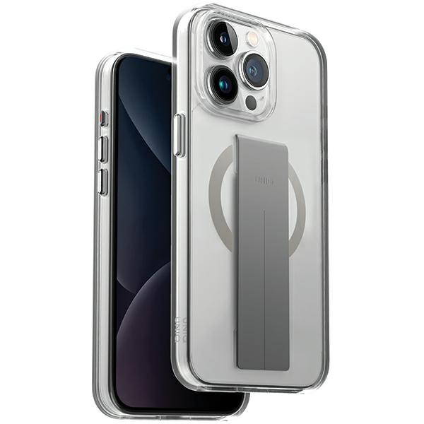 Etui UNIQ etui Heldro Mag iPhone 15 Pro 6.1" Magclick Charging przeźroczysty/lucent clear Case