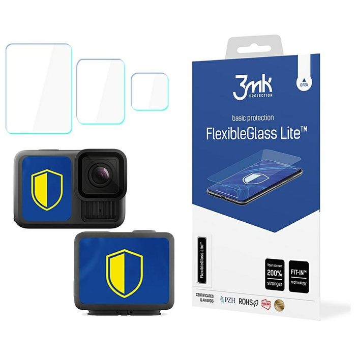 Szkło hybrydowe 3MK CamProtect do GoPro  Hero 13
