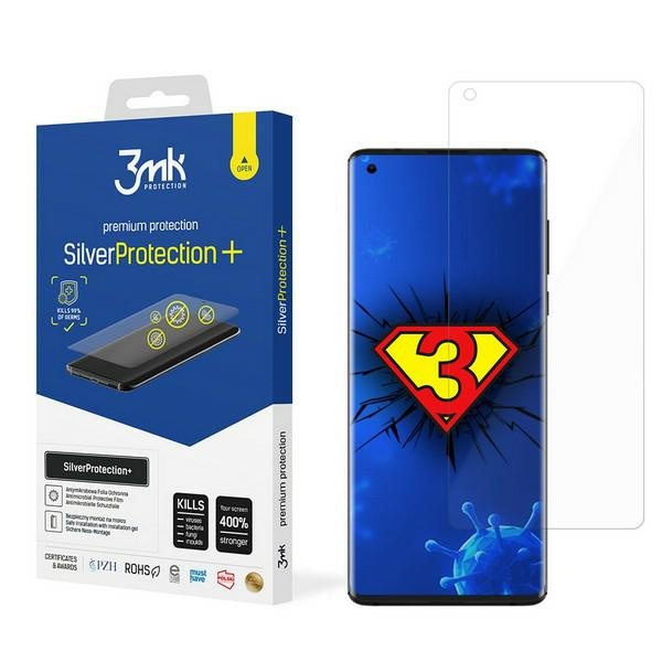 Folia Antymikrobowa 3MK Motorola Edge Silver Protect Montowana Na Mokro