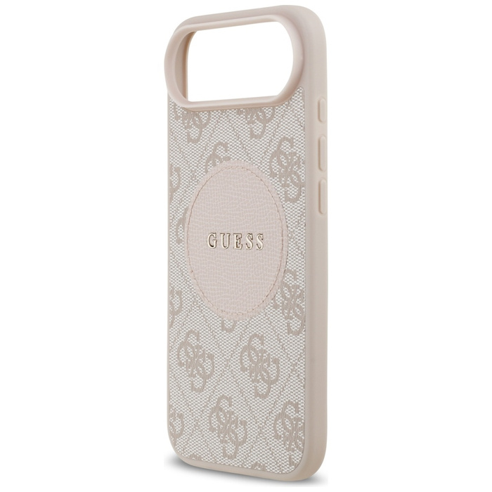 Etui Guess 4G Circle Classic Logo        MagSafe do iPhone Air różowy