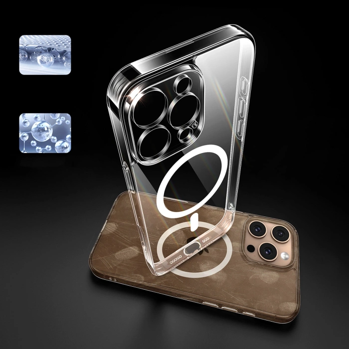 Etui Ugreen Classy Clear Magnetic na iPhone 16 Pro - przezroczyste