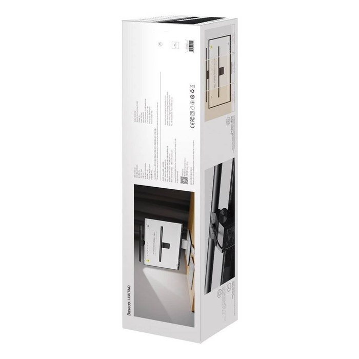 Baseus i-wok lampka LED na monitor do pulpitu oświetlenie ekranu czarny (DGIWK-B01)