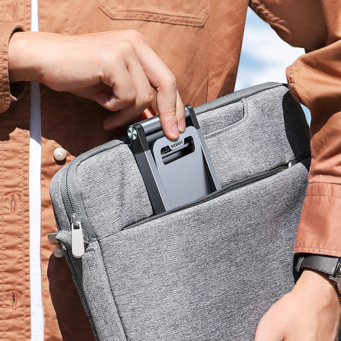 Ugreen składana podstawka stojak pod smartfon statyw na telefon szary ( LP263)