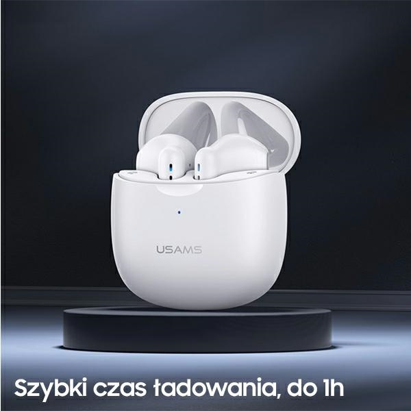 Słuchawki USAMS Bluetooth 5.0 TWS IA Series Bezprzewodowe Granatowy 