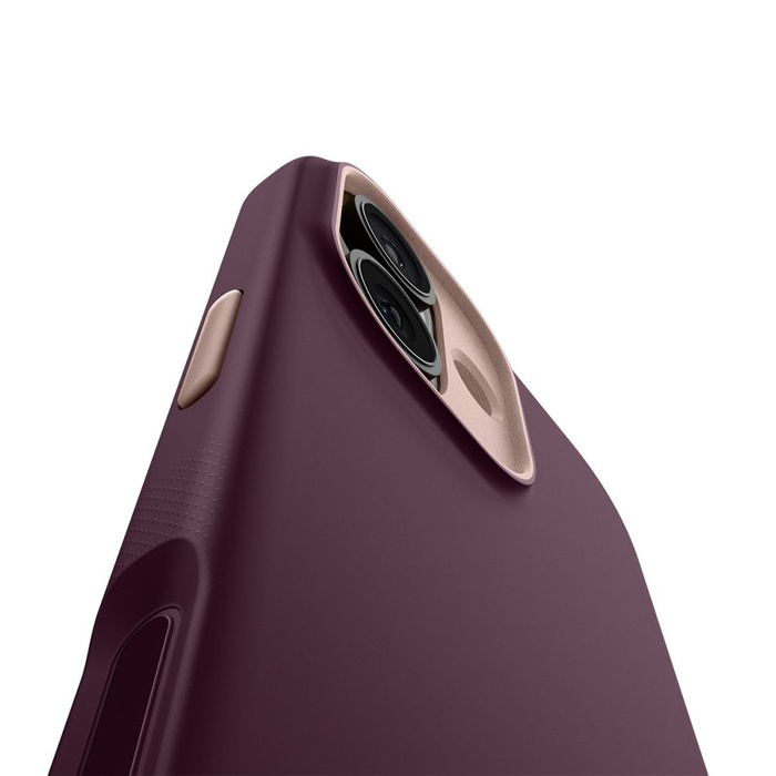 ETUI SPIGEN IPHONE 17 NANO POP MAG MAGSAFE BURGUNDY BEAN