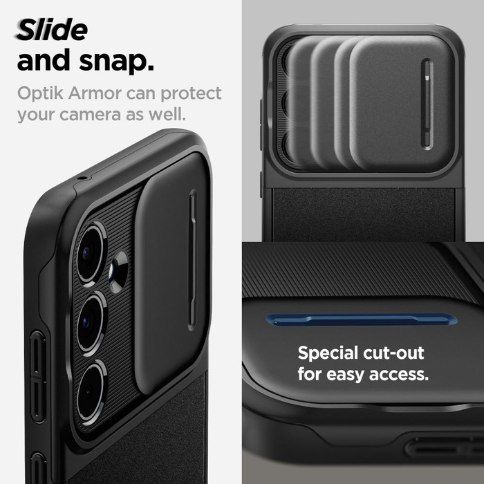 Etui Spigen Optik Armor Samsung Galaxy A55 5g Black Case