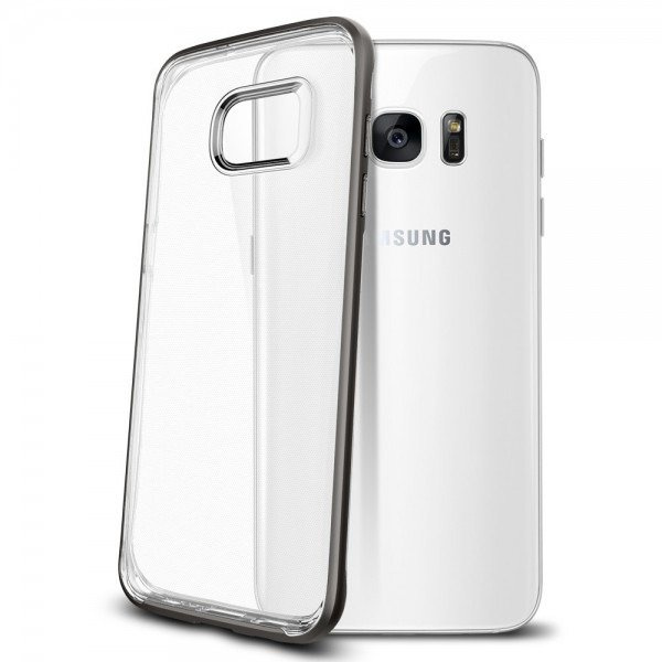 Etui SPIGEN Neo Hybrid Crystal Samsung Galaxy S7 Edge Gunmetal Case