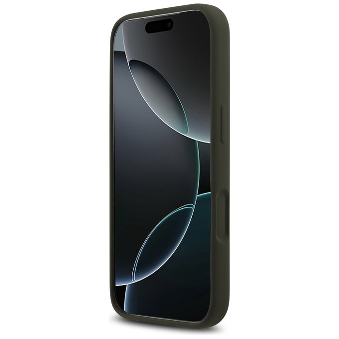 Etui Guess Silicone Big 4G Script do     iPhone 17 Pro khaki