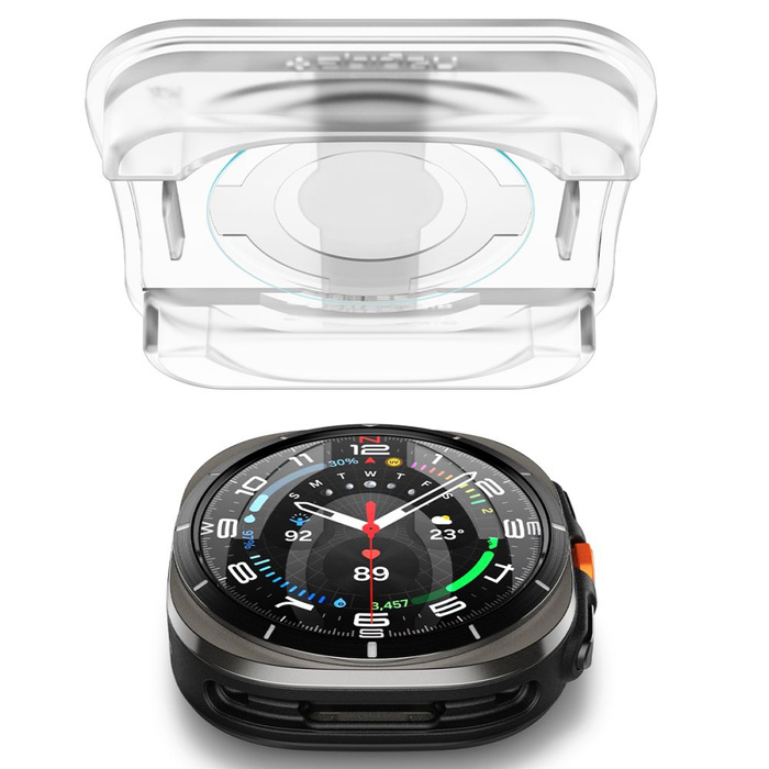 SZKŁO HARTOWANE SPIGEN GLAS.TR ”EZ-FIT” 2-PACK GALAXY WATCH ULTRA (47 MM) CLEAR